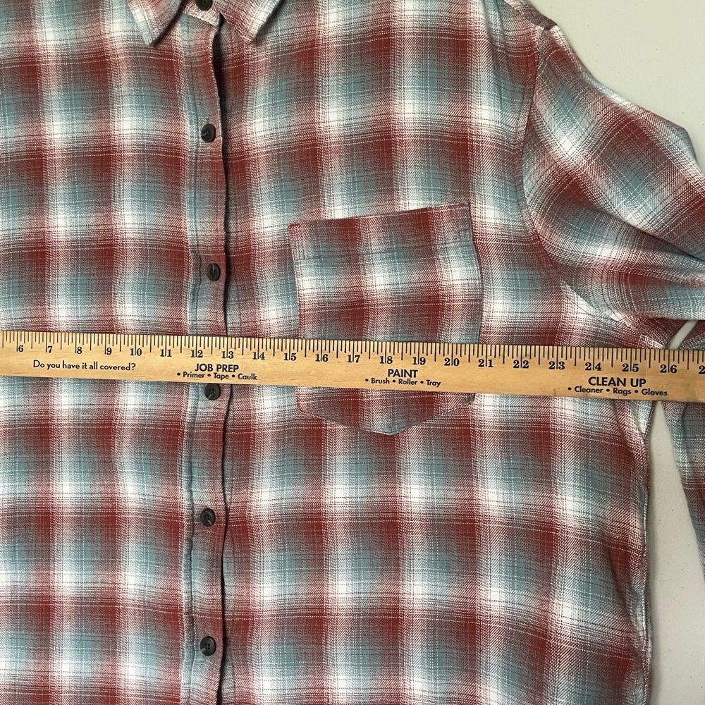NWT Wild Fable XL Plaid Shirt Relaxed Fit with Pockets - Picture 4 of 7